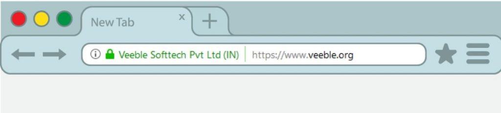 extended validation ev ssl as seen on browser