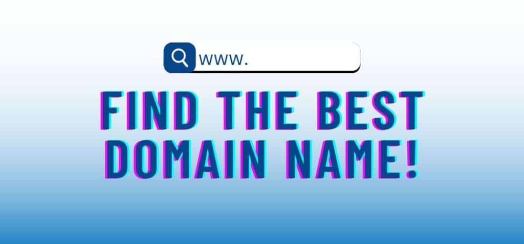 Find the best domain name