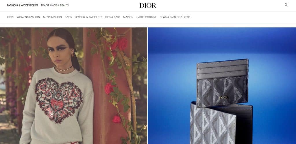 Dior Website 