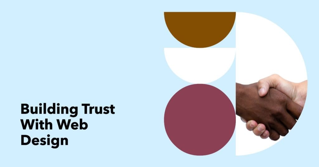 building trust with web design
