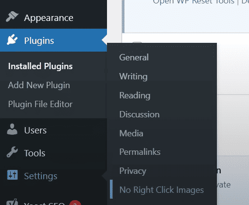 WordPress Installed Plugins