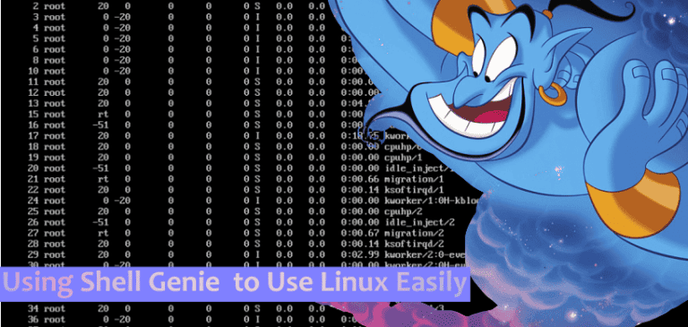Use Linux Command Line Easily with Shell Genie